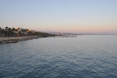 Kıbrıs'ta güzel Limasol Molos