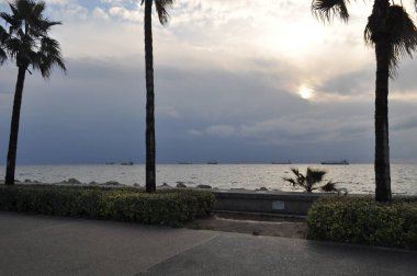 Kıbrıs'ta güzel Limasol Molos