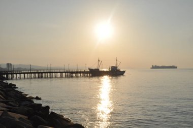 Kıbrıs'ta güzel Limasol Molos