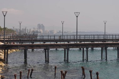 Kıbrıs'ta güzel Limasol Molos