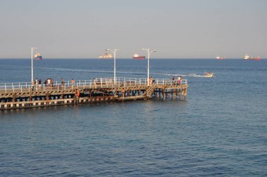 Kıbrıs'ta güzel Limasol Molos