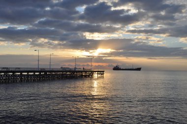 Kıbrıs'ta güzel Limasol Molos