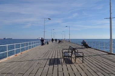 Kıbrıs'ta güzel Limasol Molos