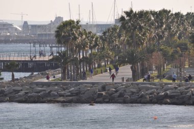 Kıbrıs'ta güzel Limasol Molos