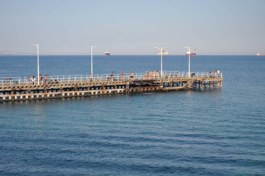 Kıbrıs'ta güzel Limasol Molos