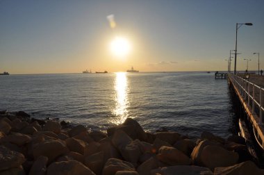 Kıbrıs'ta güzel Limasol Molos