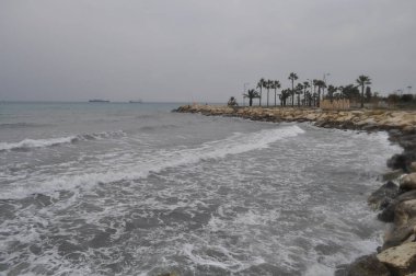 Kıbrıs'ta güzel Limasol Molos