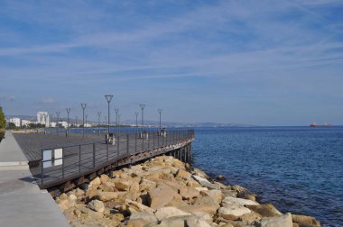 Kıbrıs'ta güzel Limasol Molos