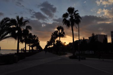 Kıbrıs'ta güzel Limasol Molos