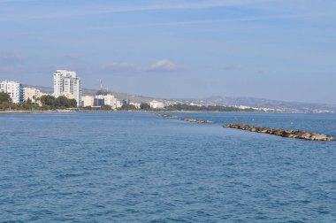 Kıbrıs'ta güzel Limasol Molos