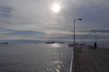 Kıbrıs'ta güzel Limasol Molos