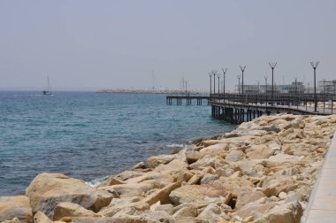 Kıbrıs'ta güzel Limasol Molos