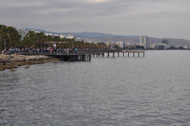 Kıbrıs'ta güzel Limasol Molos