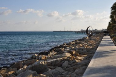 Kıbrıs'ta güzel Limasol Molos