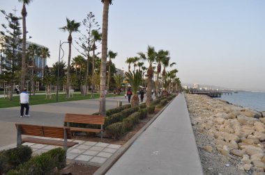 Kıbrıs'ta güzel Limasol Molos