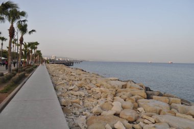 Kıbrıs'ta güzel Limasol Molos