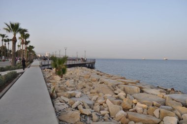 Kıbrıs'ta güzel Limasol Molos