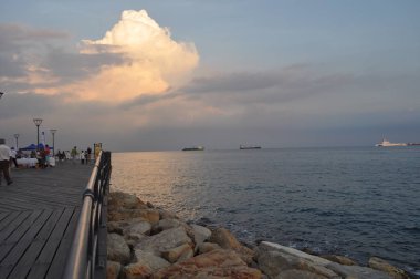 Kıbrıs'ta güzel Limasol Molos