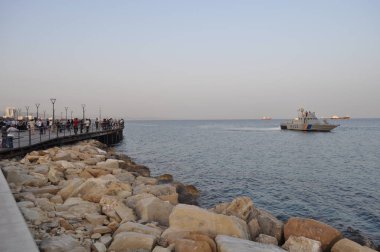 Kıbrıs'ta güzel Limasol Molos