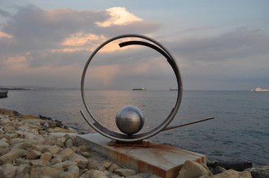 Kıbrıs'ta güzel Limasol Molos