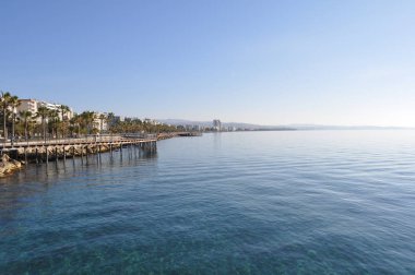 Kıbrıs'ta güzel Limasol Molos