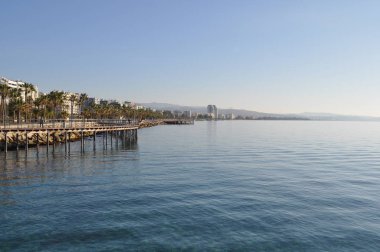 Kıbrıs'ta güzel Limasol Molos