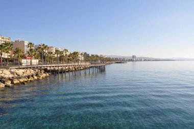 Kıbrıs'ta güzel Limasol Molos