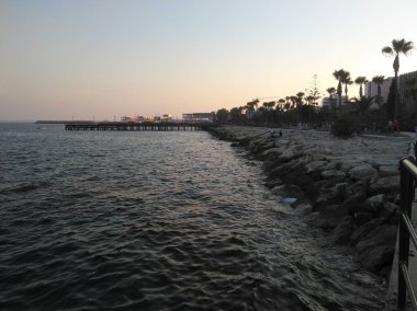 Kıbrıs'ta güzel Limasol Molos