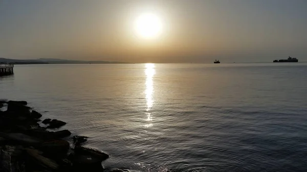 美丽的利马索尔 Molos 在塞浦路斯 — 图库照片