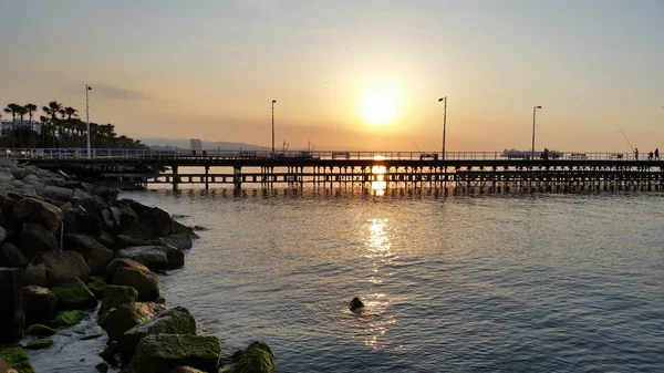 Kıbrıs'ta güzel Limasol Molos