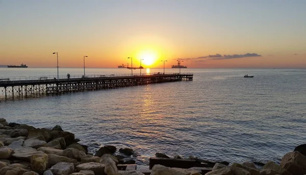 Kıbrıs'ta güzel Limasol Molos