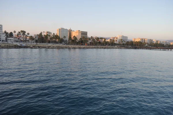 Bella Limassol Molos Cipro — Foto Stock