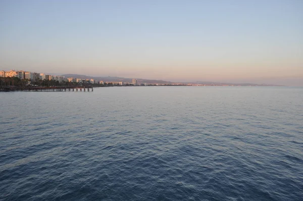 Kıbrıs Güzel Limasol Molos — Stok fotoğraf