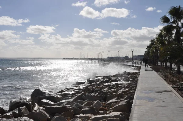 Kıbrıs'ta güzel Limasol Molos