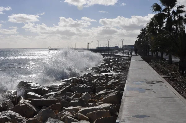 Kıbrıs'ta güzel Limasol Molos