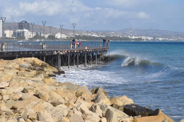 Kıbrıs'ta güzel Limasol Molos