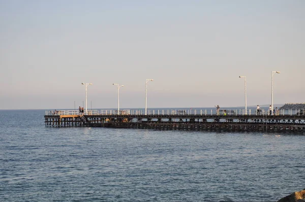 Die Schönen Limassol Molos Zypern — Stockfoto