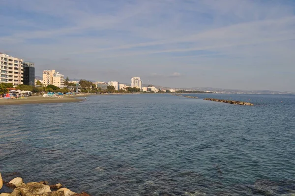 Όμορφη Μόλου Λεμεσού Στην Κύπρο — Φωτογραφία Αρχείου