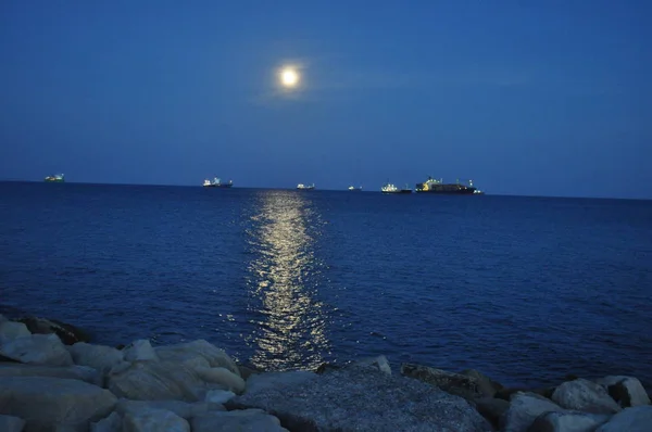 Beautiful Limassol Molos Cyprus — Stock Photo, Image