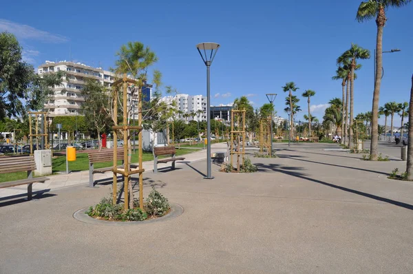 Limassol Molos สวยงามในไซปร — ภาพถ่ายสต็อก