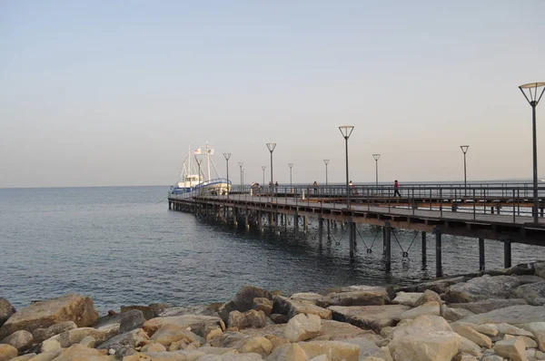 Prachtige Limassol Molos Cyprus — Stockfoto