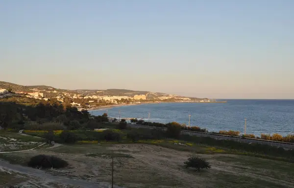 Der Schöne Amathus Strand Limassol Zypern — Stockfoto