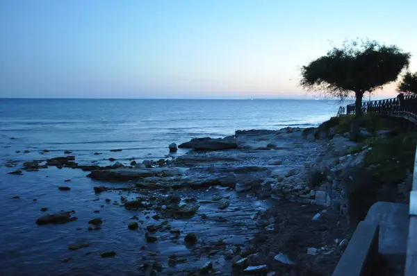 Όμορφη Amathus Beach Λεμεσού Στην Κύπρο — Φωτογραφία Αρχείου