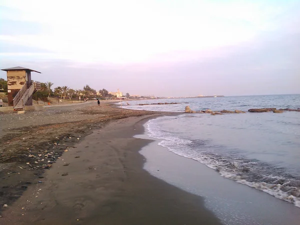Krásná Amathus Beach Limassol Kypru — Stock fotografie