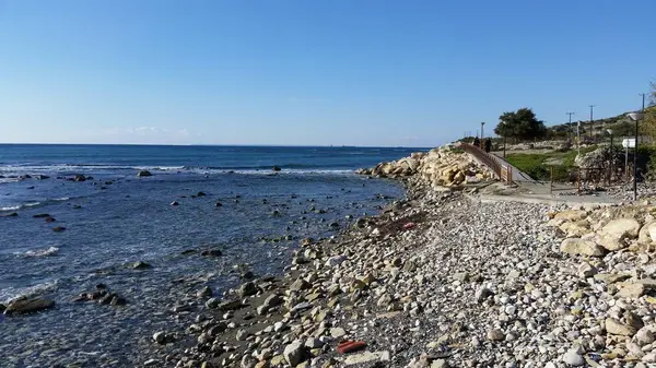 Kıbrıs Güzel Amathus Beach Limasol — Stok fotoğraf