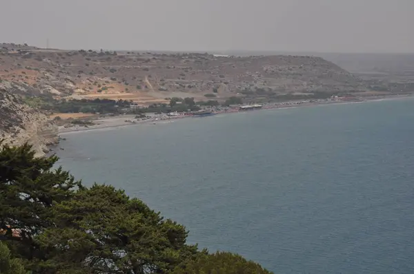 Gyönyörű Agios Ermogenis Beach Limassol Ciprus — Stock Fotó