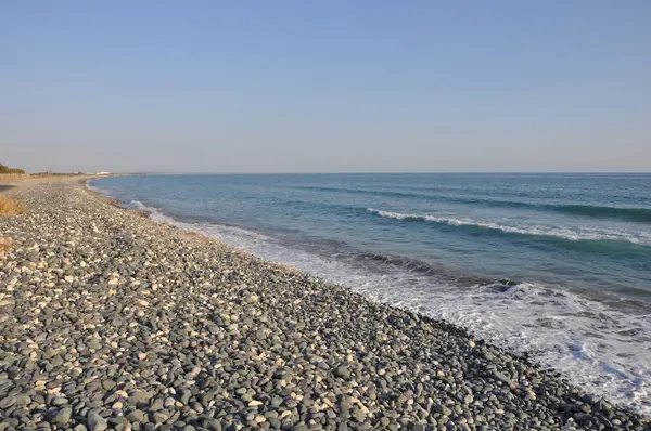 Den Vackra Agios Ermogenis Stranden Limassol Cypern — Stockfoto