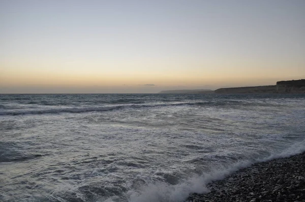 Güzel Agios Ermogenis Beach Limassol Kıbrıs — Stok fotoğraf