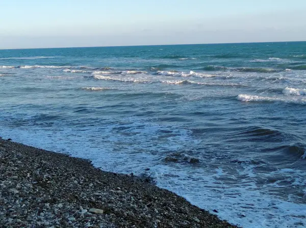 Gyönyörű Agios Ermogenis Beach Limassol Ciprus — Stock Fotó