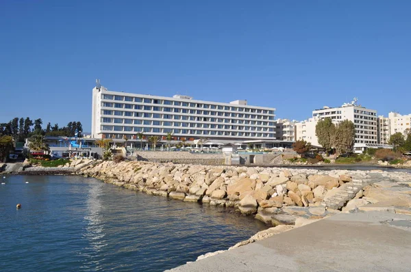 Playa Real Apollonia Limassol Chipre — Foto de Stock